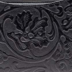 Pre Owned Kenzo Black Leather Pochette Bag