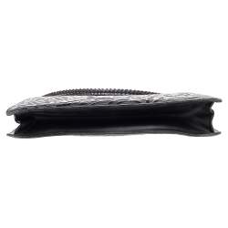 Pre Owned Kenzo Black Leather Pochette Bag