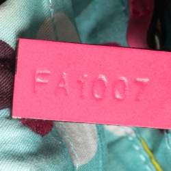 Pre Owned Kenzo Pink Glazed Leather Pagodon Bucket Bag