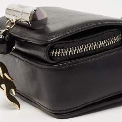 Pre Owned Kenzo Black Leather Sailor Top Handle Bag