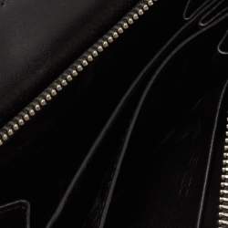 Pre Owned Kenzo Black Leather Sailor Top Handle Bag