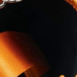 Pre Owned Kenzo Orange Leather Phone Crossbody Bag