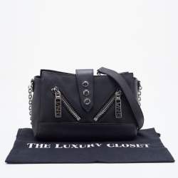 Pre Owned Kenzo Black Leather Mini Kalifornia Shoulder Bag