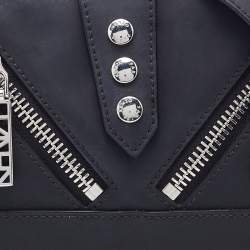 Pre Owned Kenzo Black Leather Mini Kalifornia Shoulder Bag