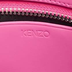 Pre Owned Kenzo Pink Leather Kalifornia Clutch