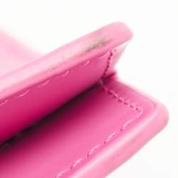 Pre Owned Kenzo Pink Leather Kalifornia Clutch