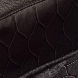Pre Owned Kenzo Multicolor Croc Embossed Leather Le Diz Huit Shoulder Bag