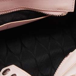 Pre Owned Kenzo Pink Leather Mini Kalifornia Tote