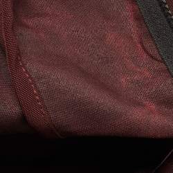 Pre Owned Kenzo Burgundy Nylon Embroidered Icon Tiger Backpack