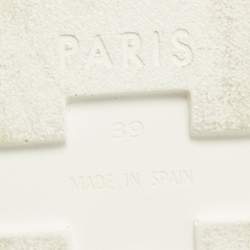 Pre Owned Kenzo Purple/Navy Blue Nylon K Elastic Espadrille Sneakers Size 39