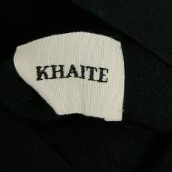 Khaite Black Jersey High Rise Leggings XS
