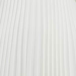 مملوكة مسبقًا فستان خيت عاجي بليسيه ساتان غير متماثل ماكسي مقاس متوسط