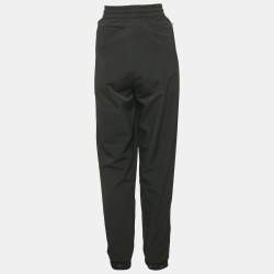 Kith Black Logo Print Nylon Jogger Pants L
