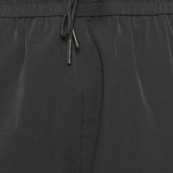 Kith Black Logo Print Nylon Jogger Pants L