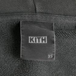 مملوكة مسبقًا Kith Green Faded Cotton Sweatshirt and Sweatpants Set XS