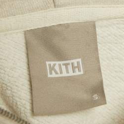 مملوكة مسبقًا Kith Light Grey Cotton Sweatshirt and Sweatpants Set XS/S