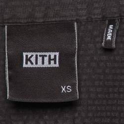 Kith Brown Cotton Seersucker Ora Button Down Shirt XS