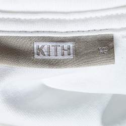 Kith White Printed Cotton Crew Neck T-Shirt XS