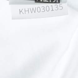 Kith White Printed Cotton Crew Neck T-Shirt XS