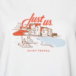 Kith White Printed Cotton Crew Neck T-Shirt XS