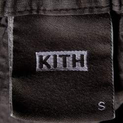 Kith Coffee Brown Seersucker Cotton Shorts S