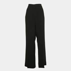La Perla Black Wool Trousers M
