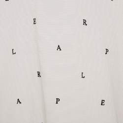 مملوكة مسبقًا توب لا بيرلا تل مطرز بشعار وردي فاتح شفاف مقاس متوسط (ميديم)