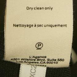 Pre Owned فستان ميني لَا أَجِنس تريكو أسود بحمالات مقاس صغير جداً - إكسترا سمول