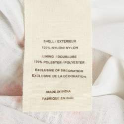 Pre Owned L'agence Multicolor Beaded Chiffon Inori Mini Dress M