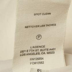 مملوكة مسبقًا جاكيت بليزر لاغينسي نوويلي ترتر تنين قطن بيج صغير