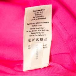 L'agence Pink Crepe Sleeveless Maxi Dress S