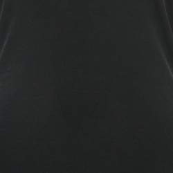 Pre Owned Lama Jouni Black Jersey Asymmetric Sleeveless Dress S