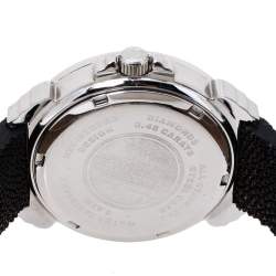 Pre Owned Lancaster Black Stainless Steel Stingray Leather Pillola REF.0348L Women's Wristwatch 37 mm