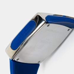 Lancaster Yellow Stainless Steel Silicone N°0334 Men's Wristwatch 46 mm