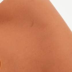 Lancel Brown Leather L'Angèle Top Handle Bag