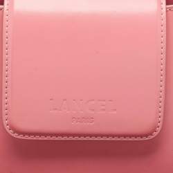 Lancel Pink Leather Sixtine de Lancel Hobo