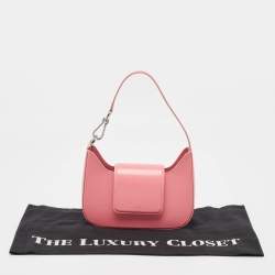 Lancel Pink Leather Sixtine de Lancel Hobo