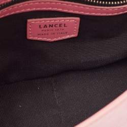 Lancel Pink Leather Sixtine de Lancel Hobo