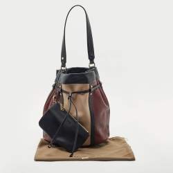 Lancel Multicolor Leather The Bucket Hobo