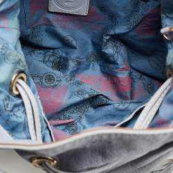Lancel Light Blue Leather Premiere Flirt Bucket Bag