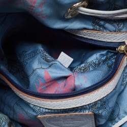 Lancel Light Blue Leather Premiere Flirt Bucket Bag
