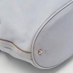Lancel Light Blue Leather Premiere Flirt Bucket Bag
