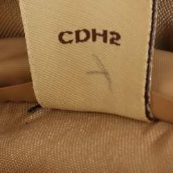 Pre Owned حقيبة الأمتعة لانسيل زرقاء من نسيج الباليستيك والجلد بعجلات