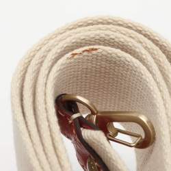 Pre Owned Lancel Red Leather Drawstring Hobo