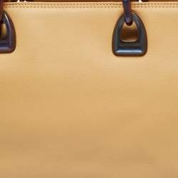 مملوكة مسبقًا Lancel East-West Tan Leather Zipped Tote
