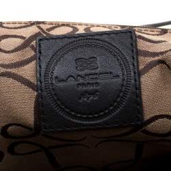 Lancel Black Leather Satchel