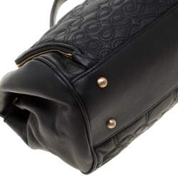 Lancel Black Leather Satchel