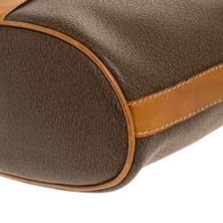 Pre Owned Lancel Brown Leather Bucket Bag