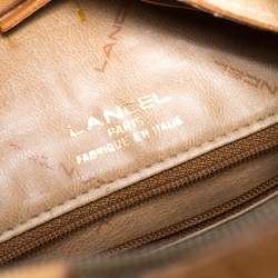 Pre Owned Lancel Brown Leather Bucket Bag