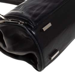 Lancel Black Leather Satchel
